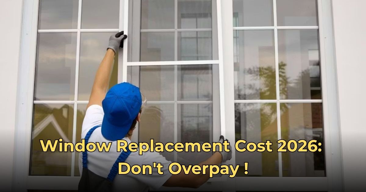 Window Replacement Cost 2026: Don't Overpay